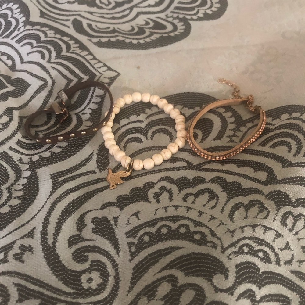 3 bracelets